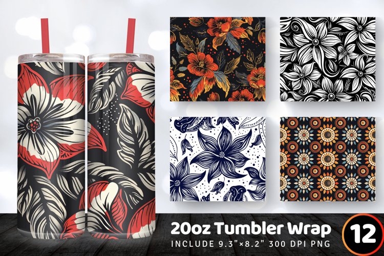 Sublimation Tumbler Wraps Image 8