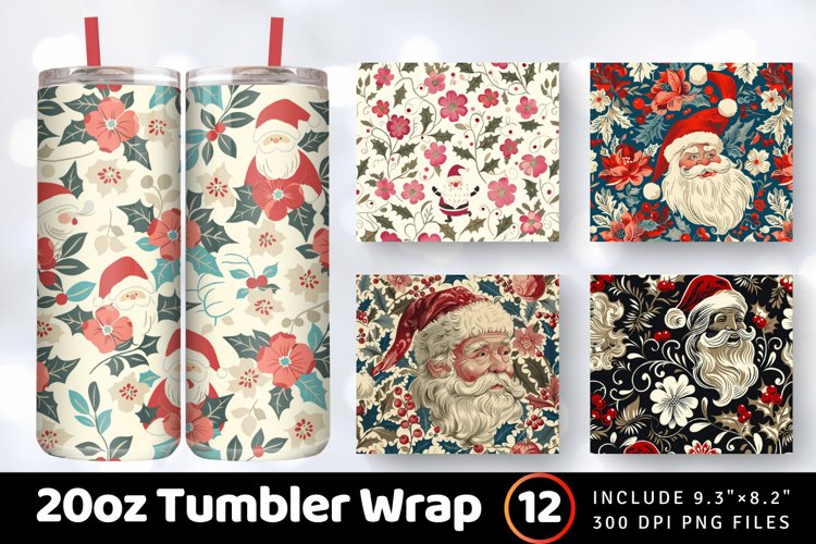 Christmas Tumbler Wrap Image 4