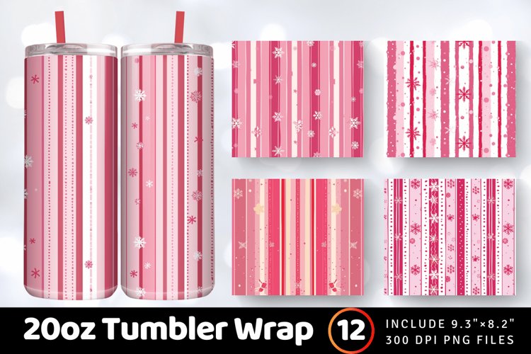Christmas Tumbler Wrap Image 5