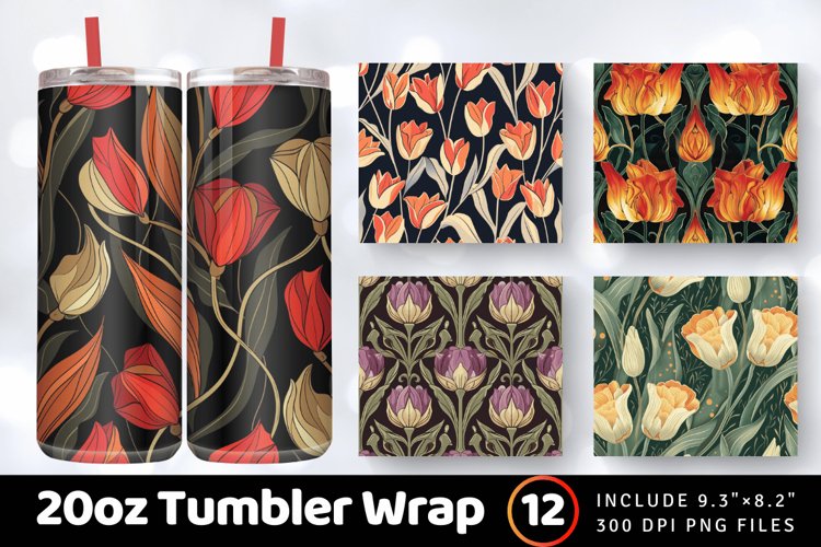 Sublimation Tumbler Wraps Image 5