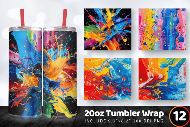 Tumbler Wrap Template Image 19