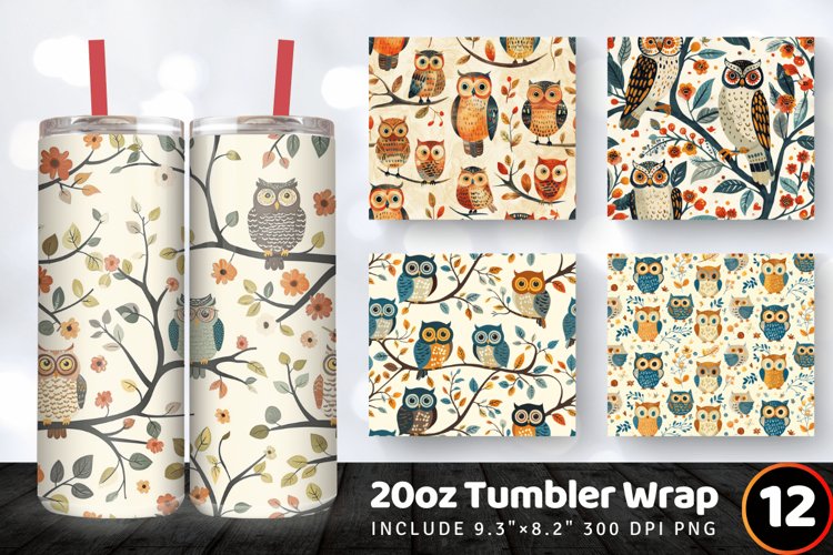 Tumbler Wrap Template Image 2