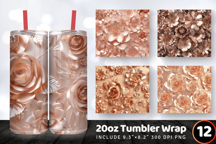 Sublimation Tumbler Wraps Image 5