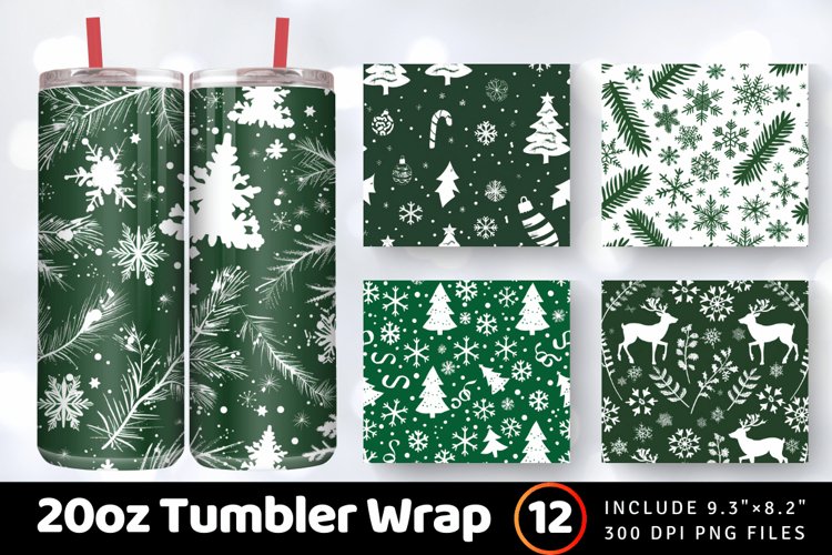 Christmas Tumbler Wrap Image 18