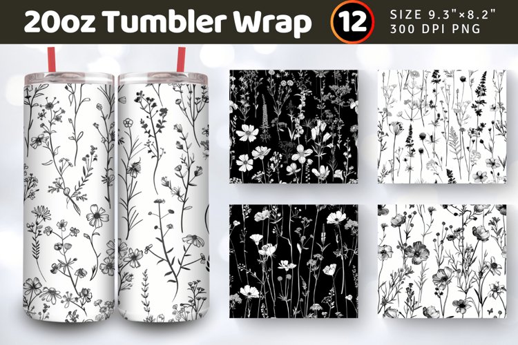 Sublimation Tumbler Wraps Image 5