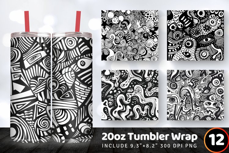 Tumbler Wrap Template Image 20