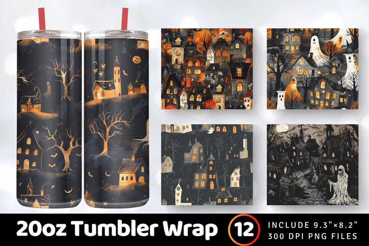 Halloween Tumbler Wrap Image 20