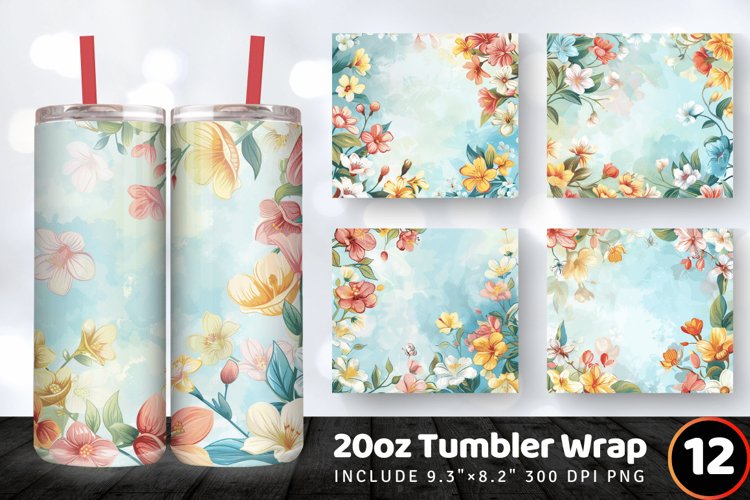 Sublimation Tumbler Wraps Image 14