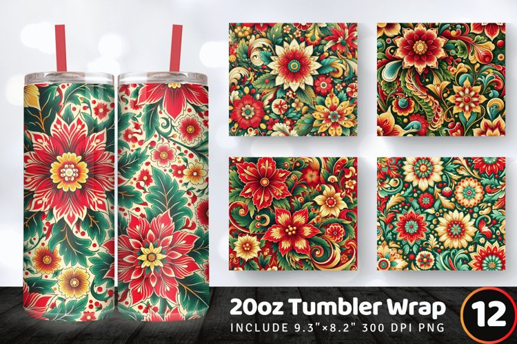 Tumbler Wrap Template Image 6
