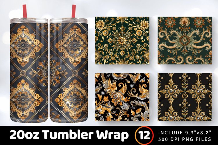 Sublimation Tumbler Wraps Image 3
