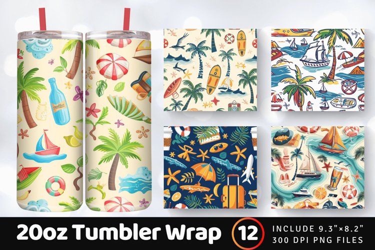 Sublimation Tumbler Wraps Image 19
