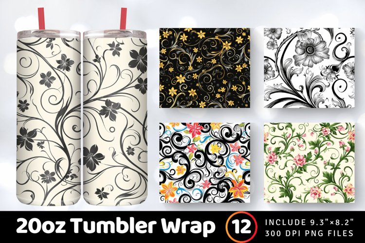 Sublimation Tumbler Wraps Image 9