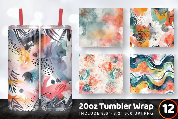 Tumbler Wrap Template Image 24