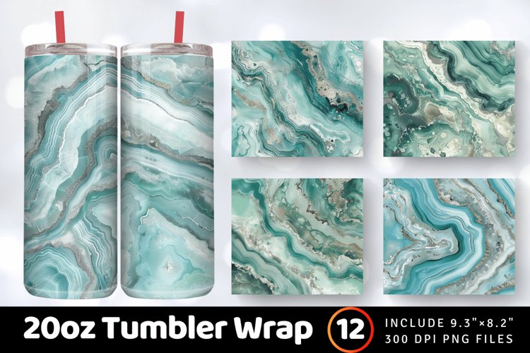 20 Oz Sublimation Tumbler Wrap Image 23