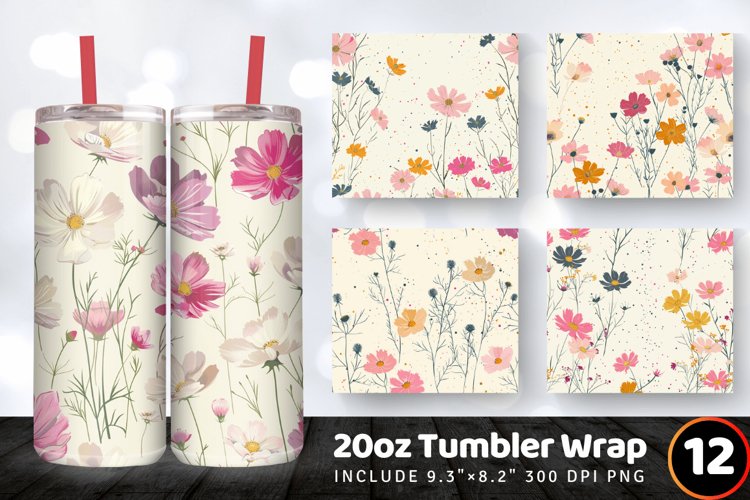 Tumbler Wrap Template Image 2