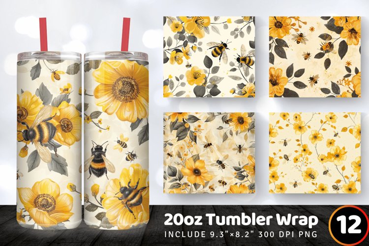 Tumbler Wrap Template Image 6