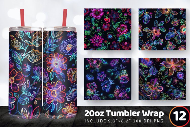 Tumbler Wrap Template Image 24