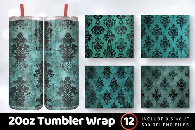 20 Oz Sublimation Tumbler Wrap Image 21