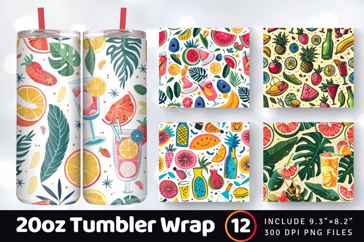Sublimation Tumbler Wraps Image 16