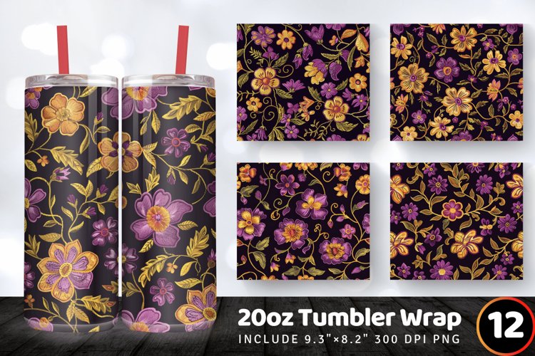 Tumbler Wrap Template Image 11