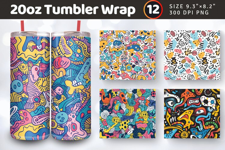 Sublimation Tumbler Wraps Image 6