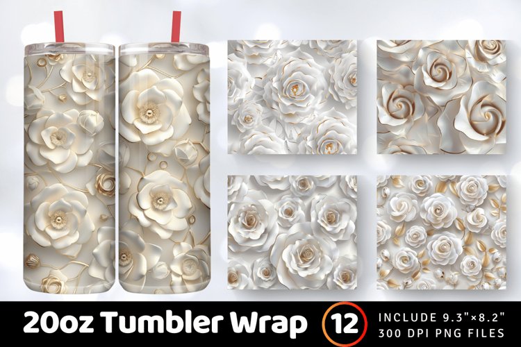 White Rose Clipart Image 15