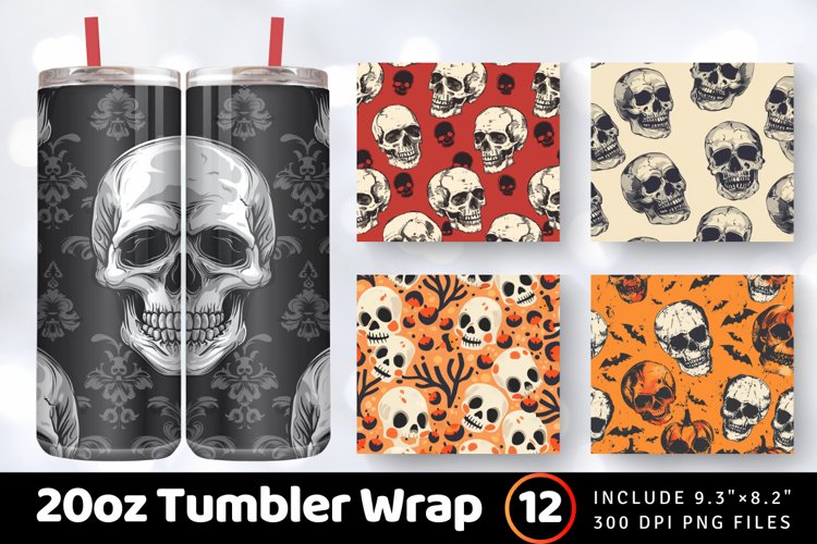 Halloween Tumbler Wrap Image 7