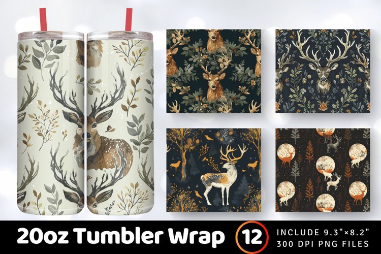 20 Oz Sublimation Tumbler Wrap Image 14