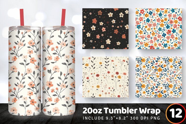 Tumbler Wrap Template Image 6