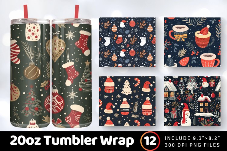 Sublimation Tumbler Wraps