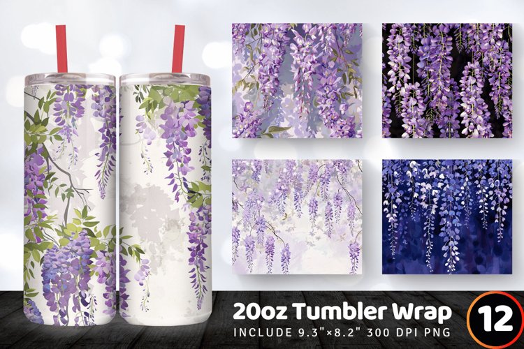 Tumbler Wrap Template Image 9