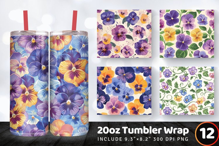 Tumbler Wrap Template Image 11