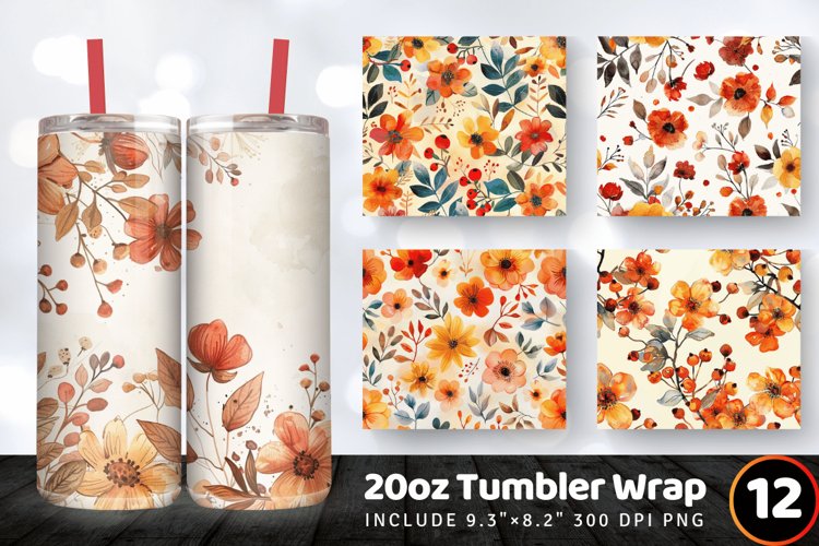 Tumbler Wrap Template Image 9