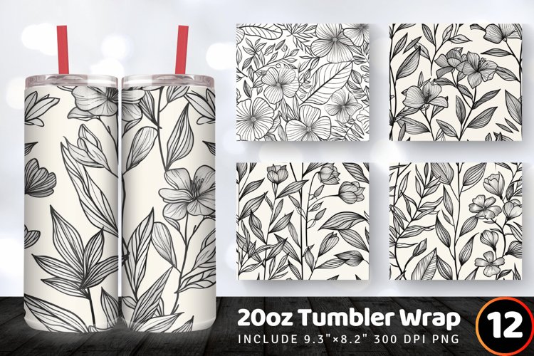 Tumbler Wrap Template Image 4