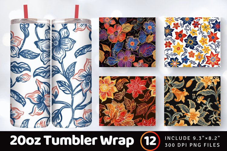 20 Oz Sublimation Tumbler Wrap Image 7