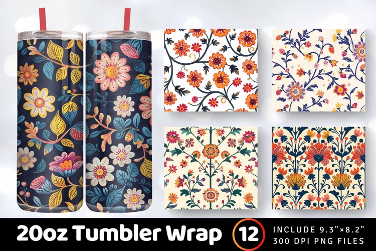 Sublimation Tumbler Wraps Image 9