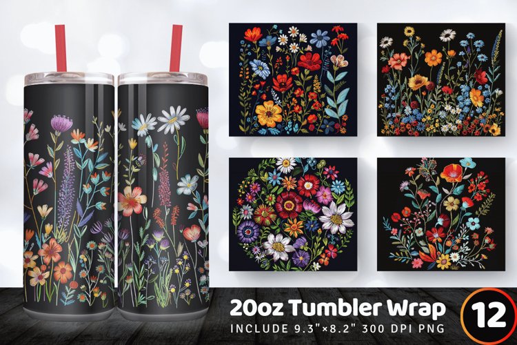 Tumbler Wrap Template Image 14