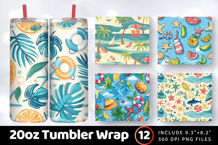 Sublimation Tumbler Wraps Image 11