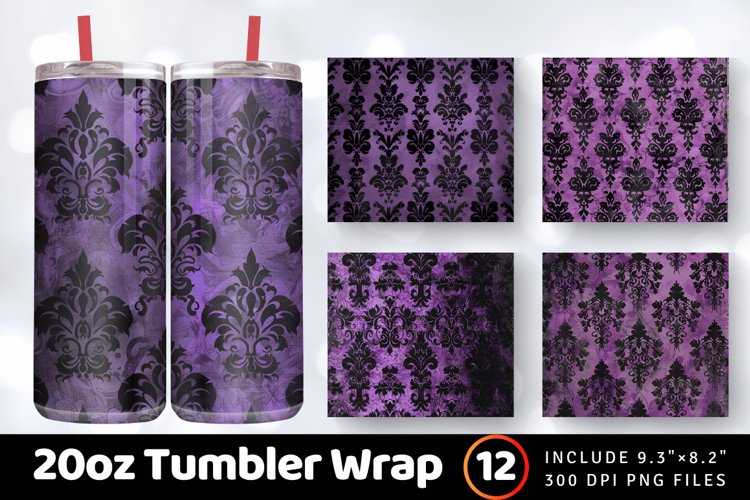 20 Oz Sublimation Tumbler Wrap Image 24
