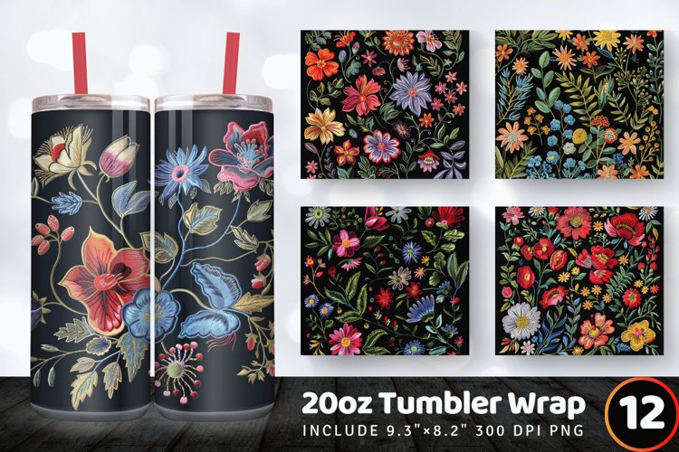Tumbler Wrap Template Image 16