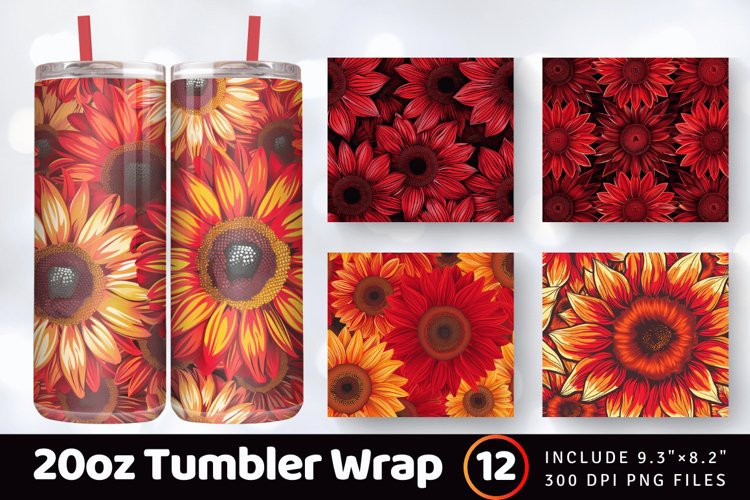 20 Oz Sublimation Tumbler Wrap