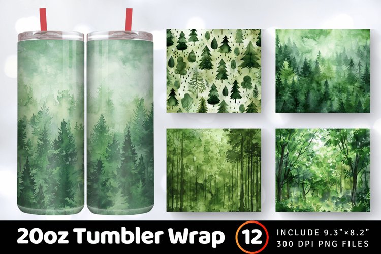 20 Oz Sublimation Tumbler Wrap Image 20