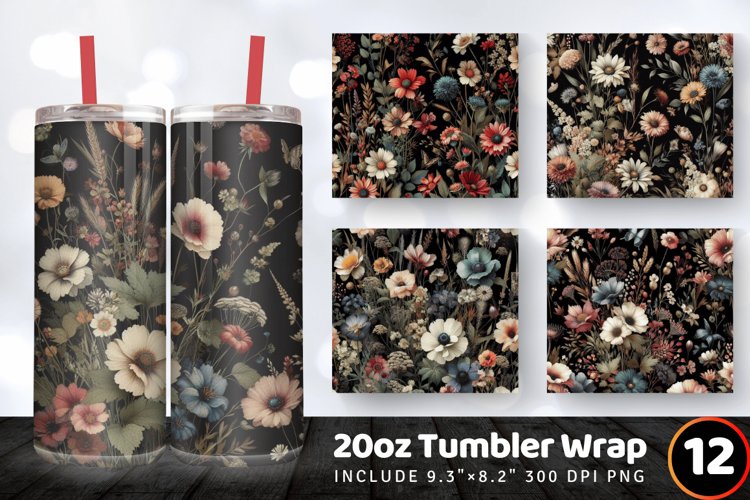 Tumbler Wrap Template Image 16