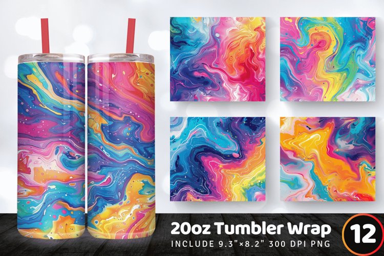 Tumbler Wrap Template Image 5