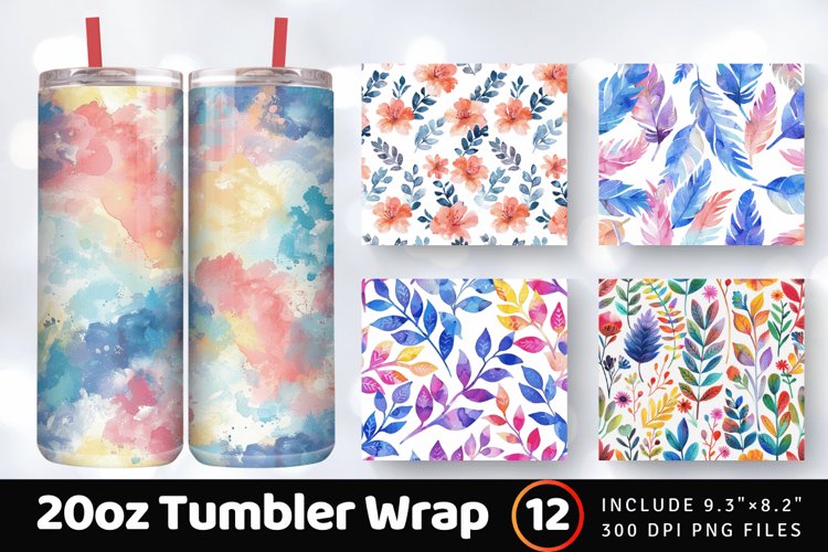 Sublimation Tumbler Wraps