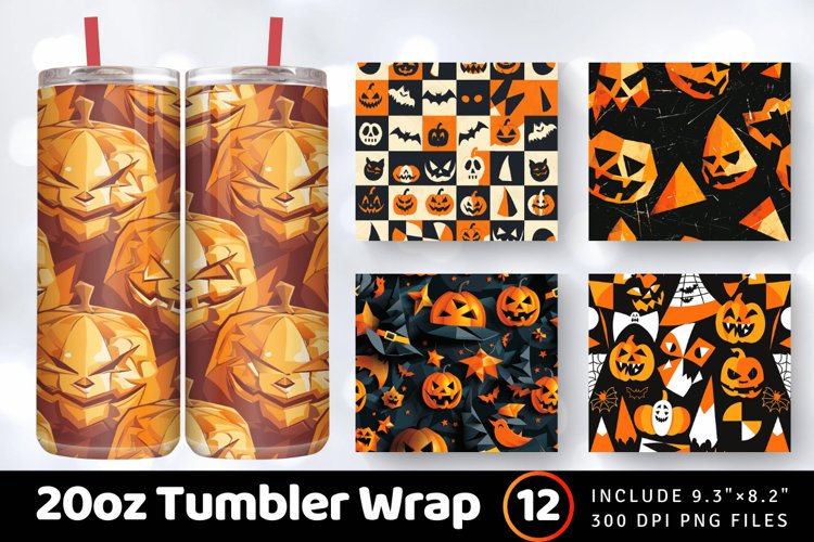 Halloween Tumbler Wrap Image 8