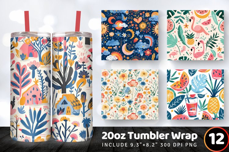 Sublimation Tumbler Wraps Image 11