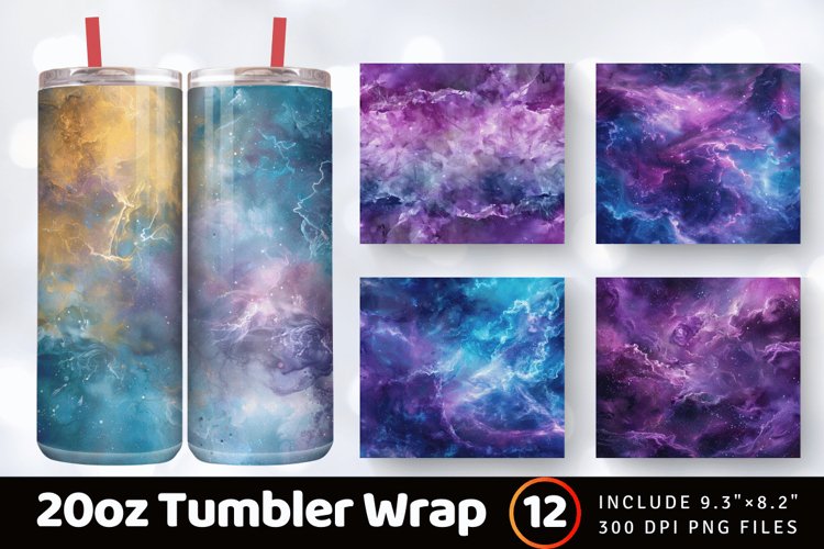 20 Oz Sublimation Tumbler Wrap Image 24