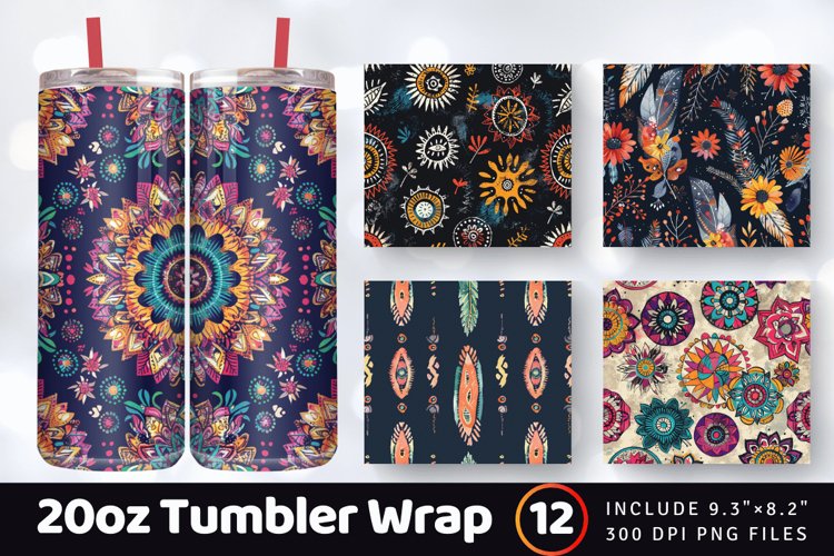 Sublimation Tumbler Wraps Image 19
