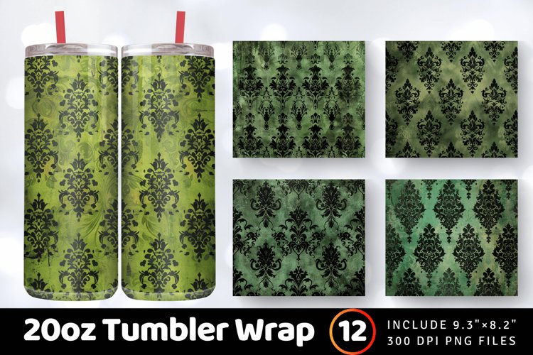 20 Oz Sublimation Tumbler Wrap Image 3